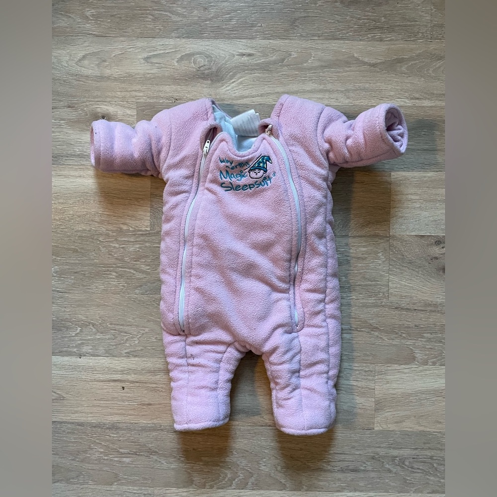 Fleece Baby Merlin Magic Sleep Suit (Small)
